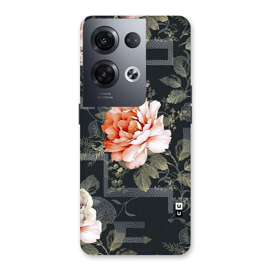 Art And Floral Back Case for Oppo Reno8 Pro 5G