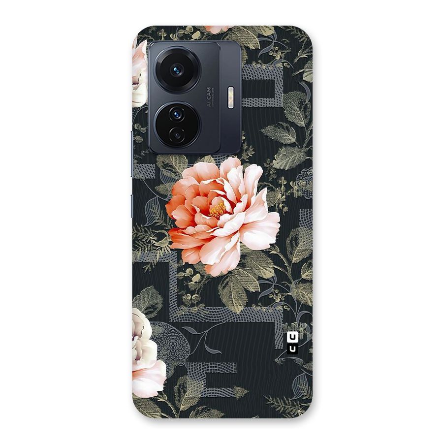 Art And Floral Back Case for Vivo T1 Pro