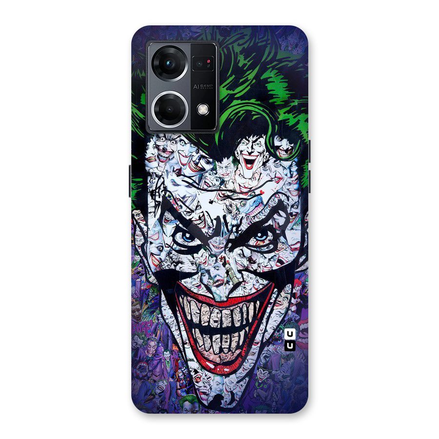 Art Face Glass Back Case for Oppo F21 Pro 5G