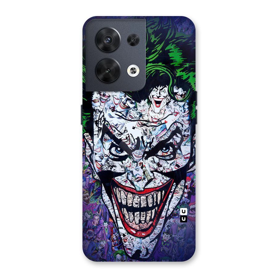Art Face Back Case for Oppo Reno8 5G
