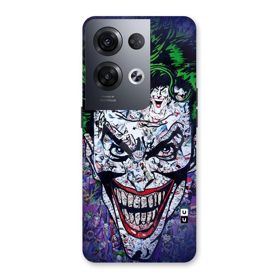 Art Face Back Case for Oppo Reno8 Pro 5G
