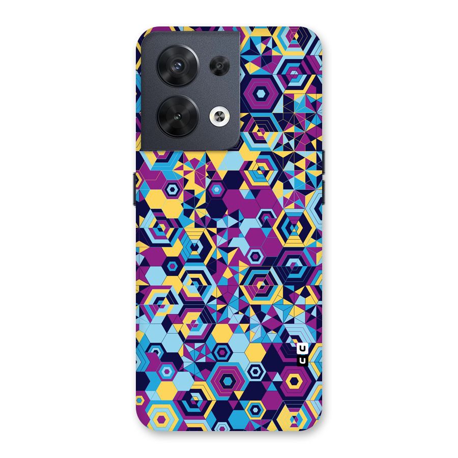Artistic Abstract Back Case for Oppo Reno8 5G