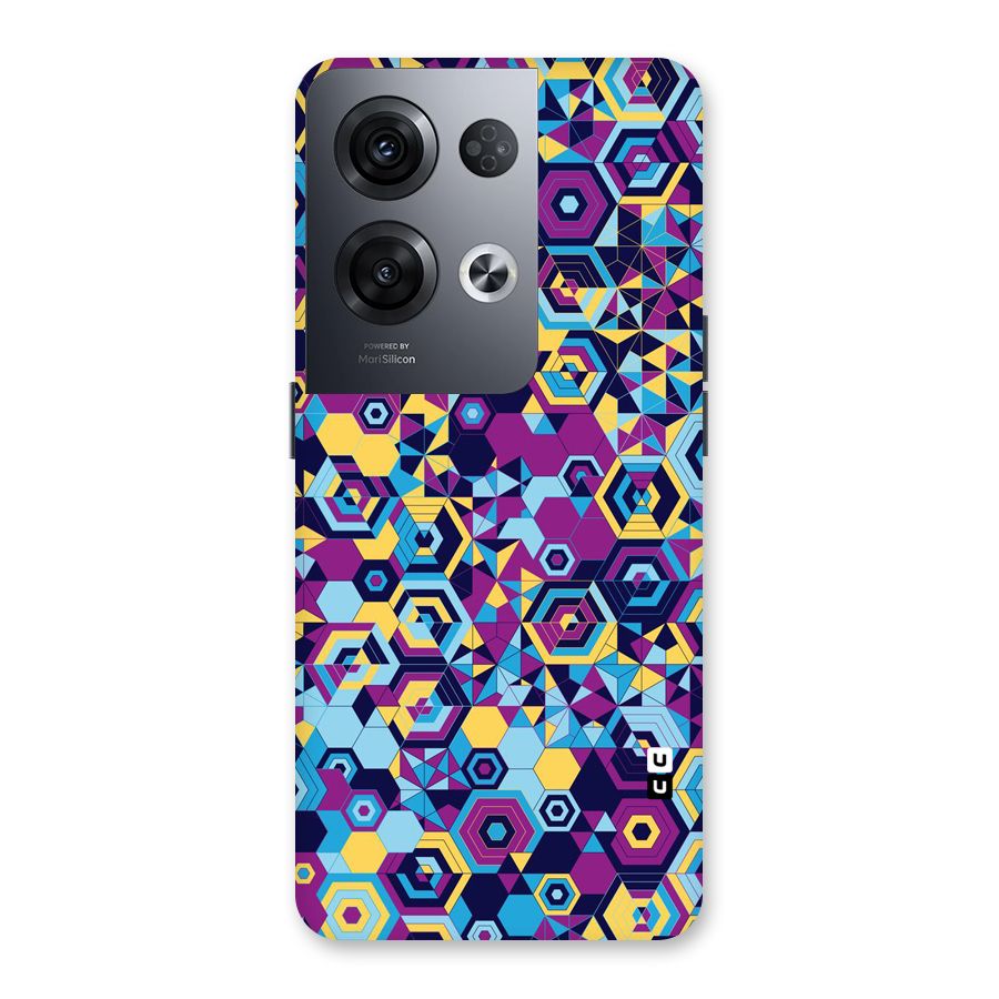 Artistic Abstract Back Case for Oppo Reno8 Pro 5G