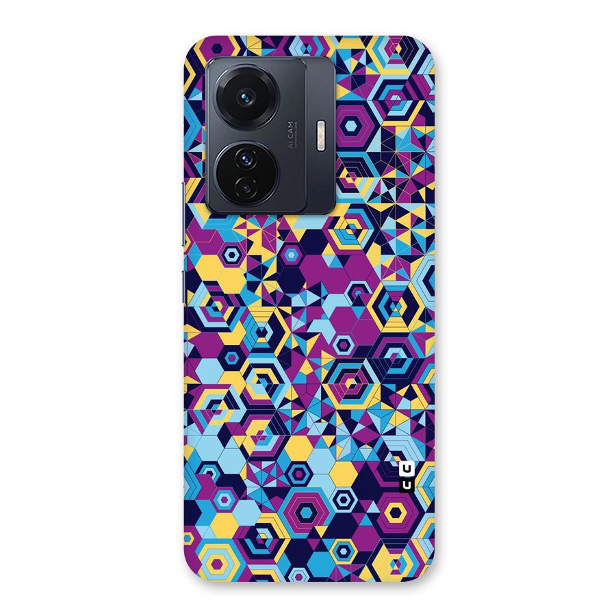 Artistic Abstract Back Case for Vivo T1 Pro