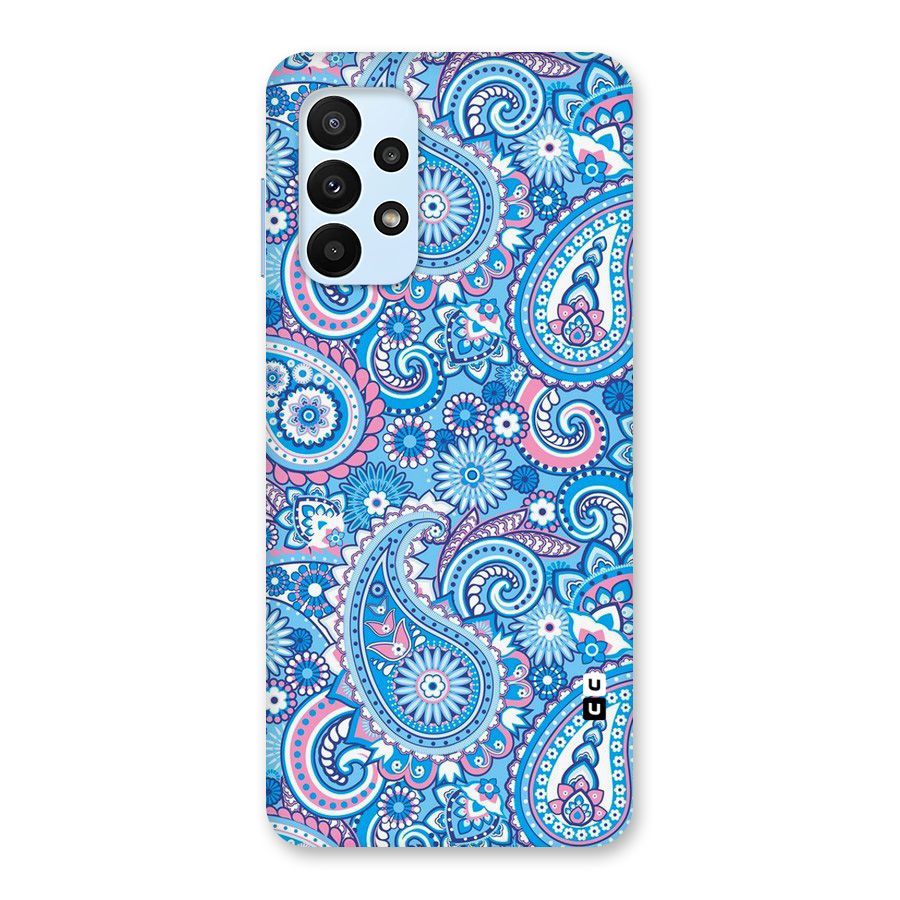 Artistic Blue Art Back Case for Galaxy A23