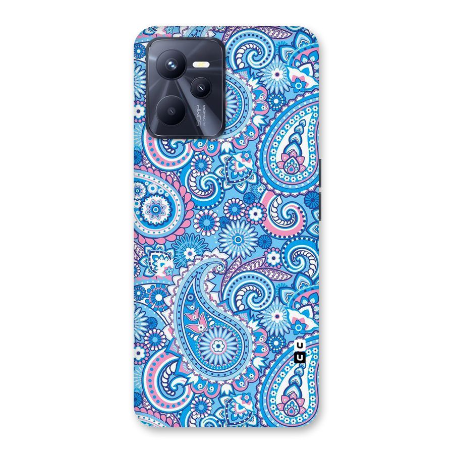 Artistic Blue Art Back Case for Realme C35