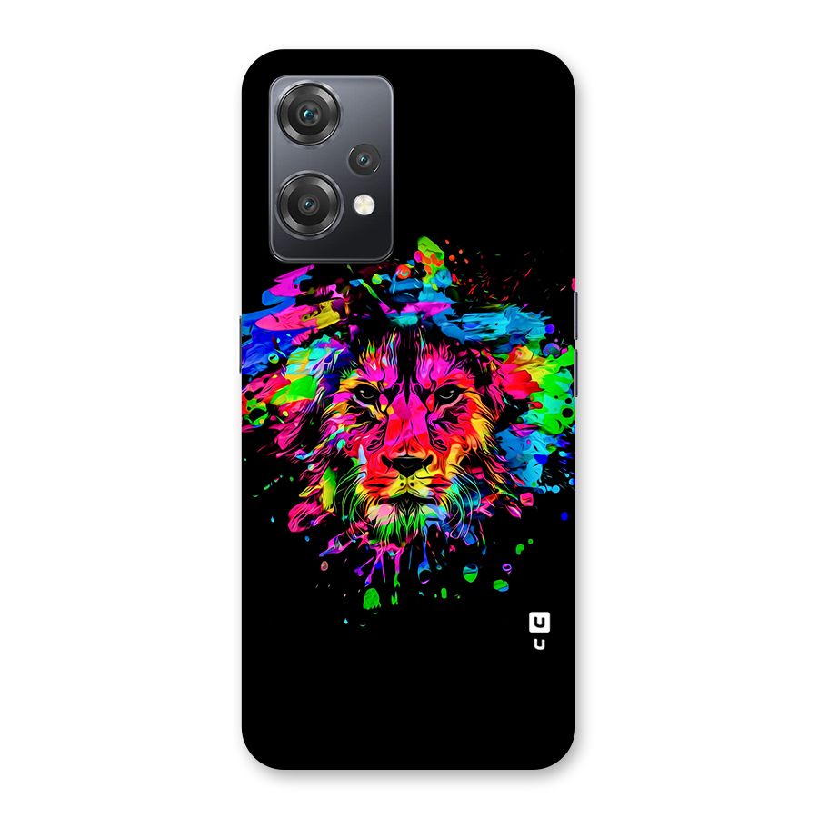 Artistic Lion Art Splash Back Case for OnePlus Nord CE 2 Lite 5G