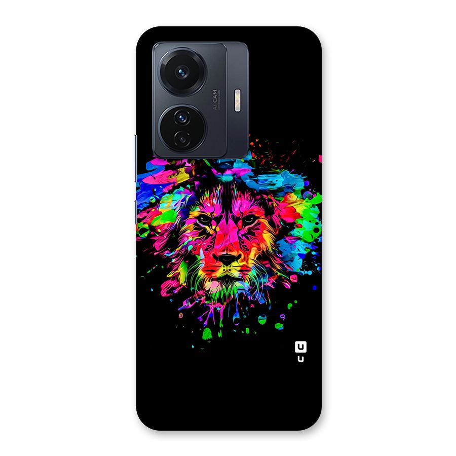 Artistic Lion Art Splash Back Case for Vivo T1 Pro