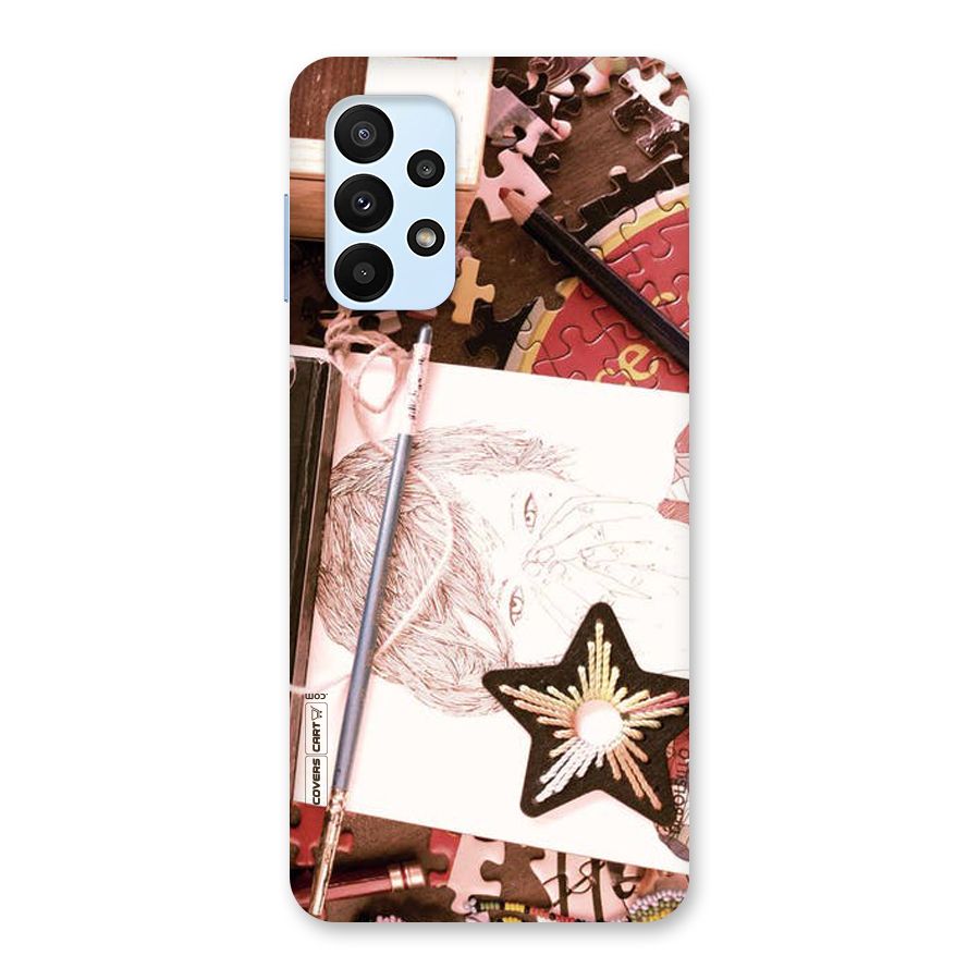 Artistic Messy Back Case for Galaxy A23