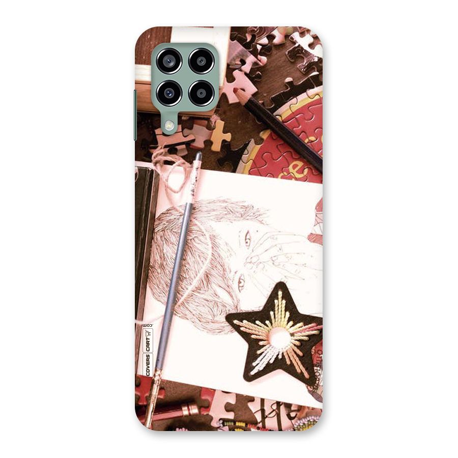 Artistic Messy Back Case for Galaxy M33