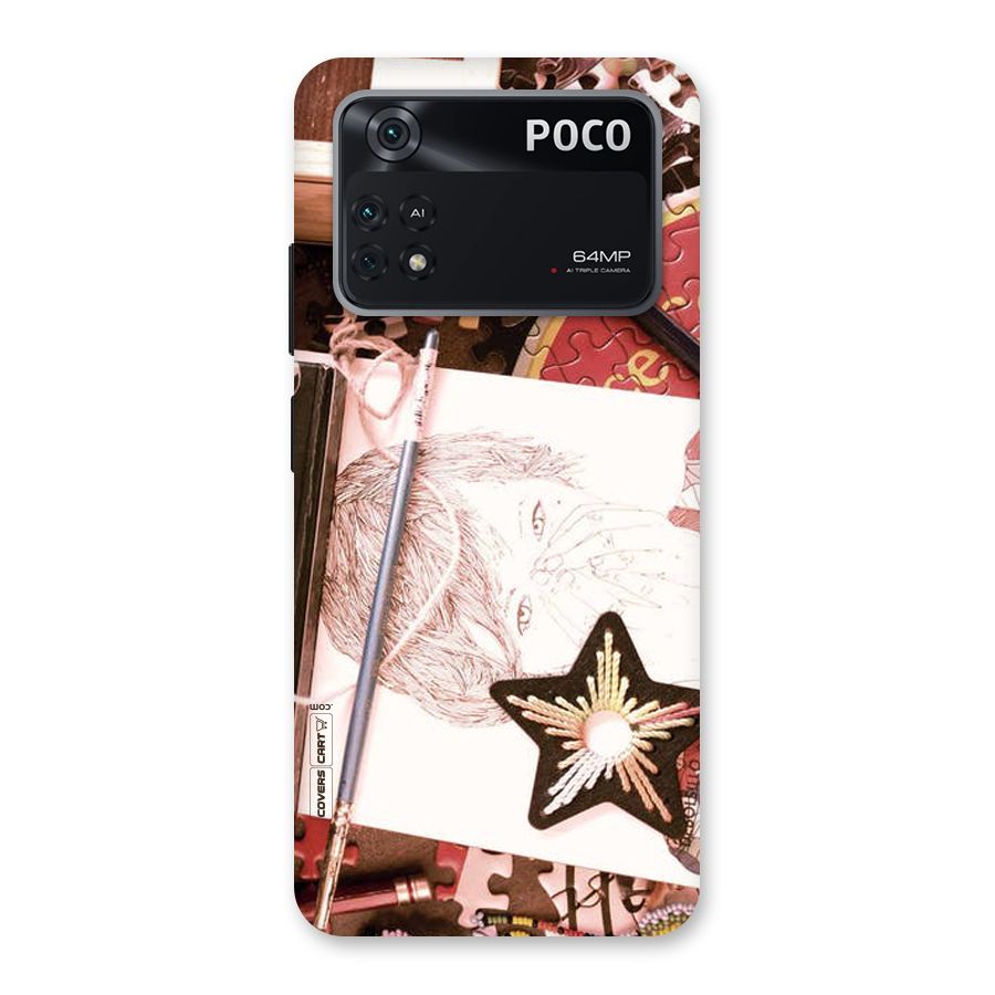 Artistic Messy Back Case for Poco M4 Pro 4G