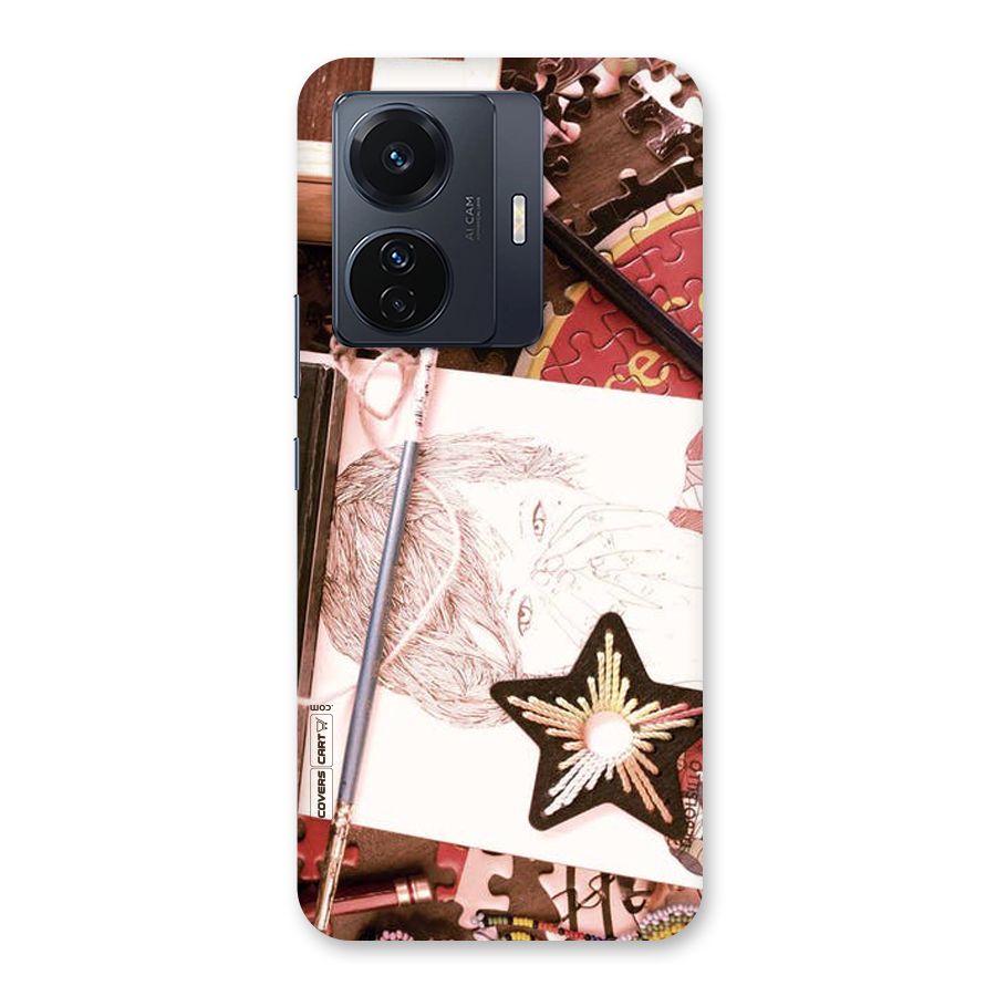 Artistic Messy Back Case for Vivo T1 Pro