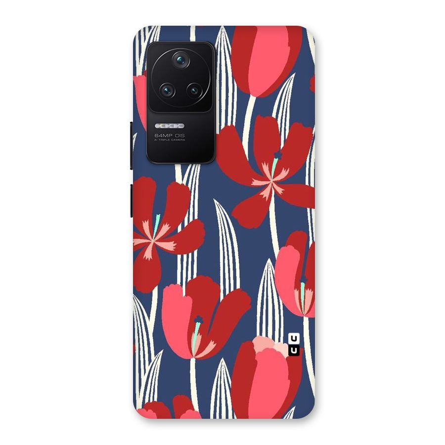 Artistic Tulips Back Case for Poco F4 5G