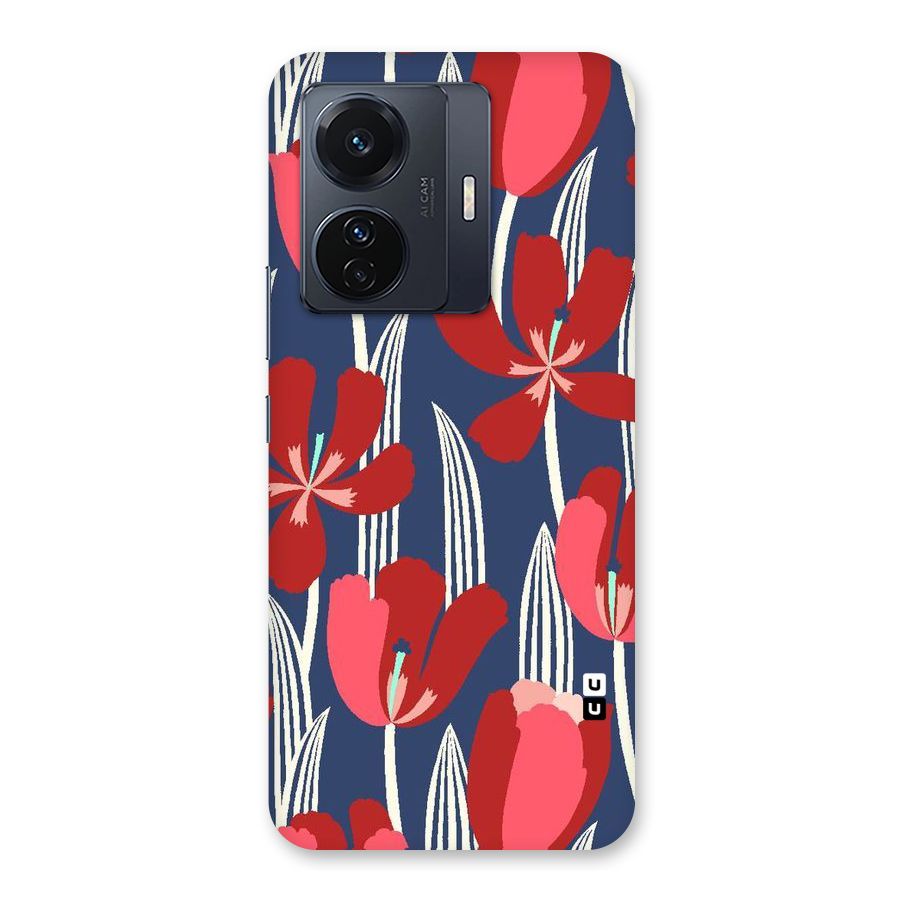 Artistic Tulips Back Case for Vivo T1 Pro