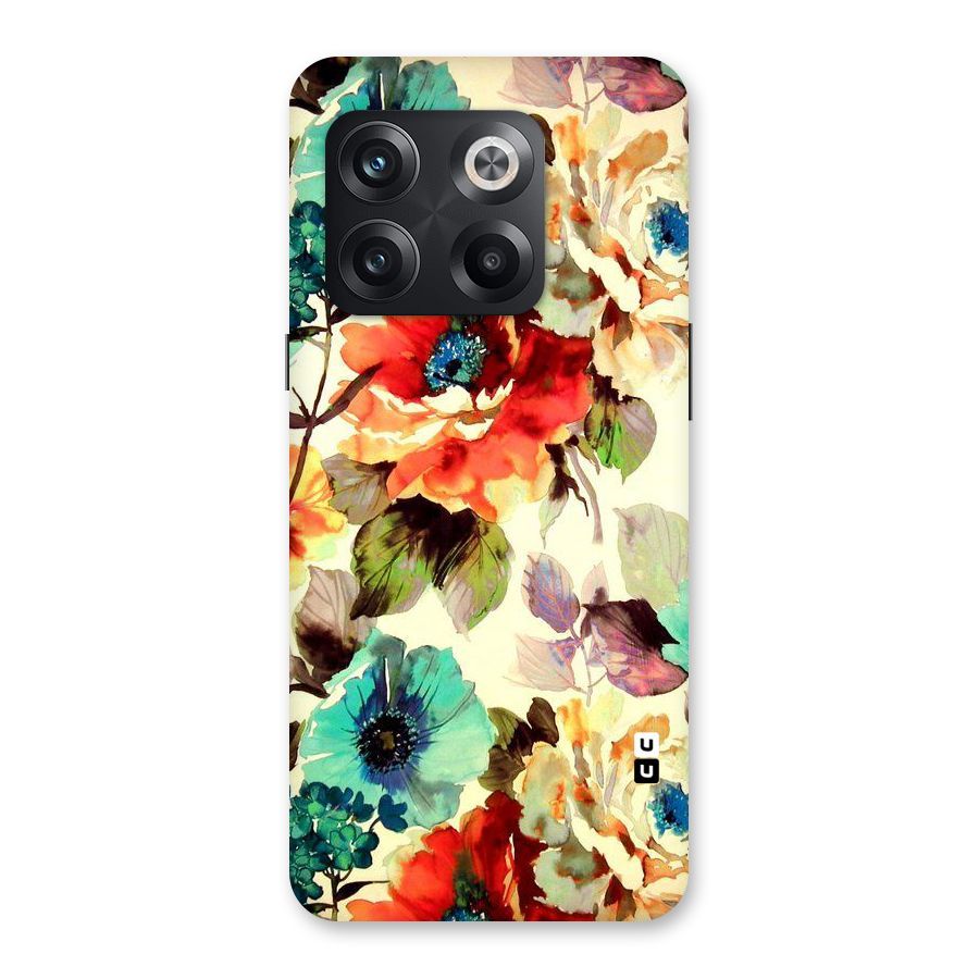 Artsy Bloom Flower Back Case for OnePlus 10T