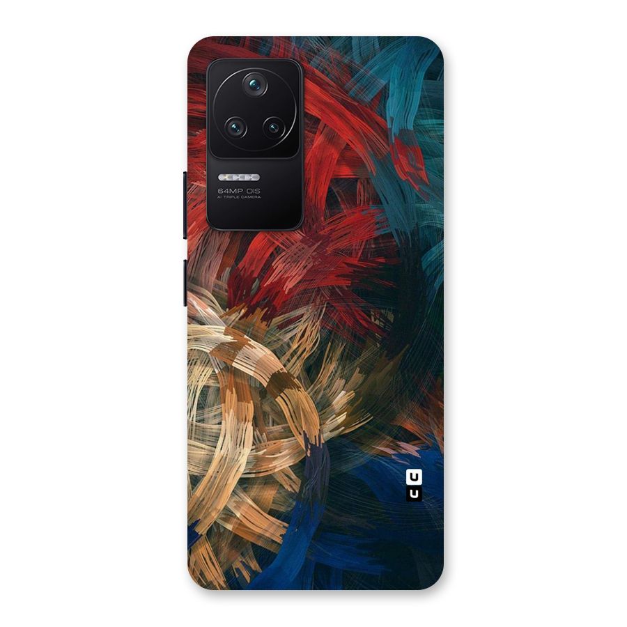Artsy Colors Back Case for Poco F4 5G