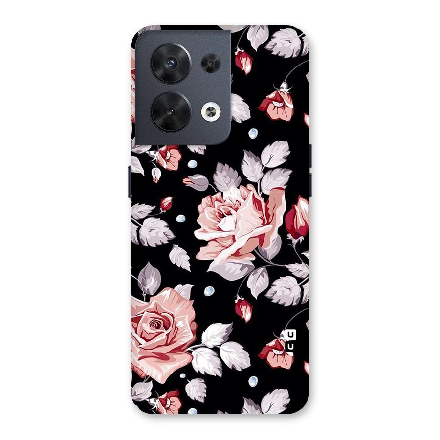 Artsy Floral Back Case for Oppo Reno8 5G
