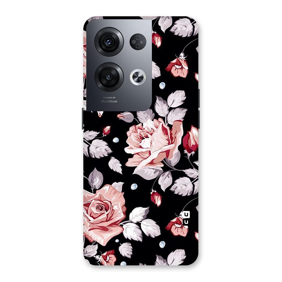 Artsy Floral Back Case for Oppo Reno8 Pro 5G