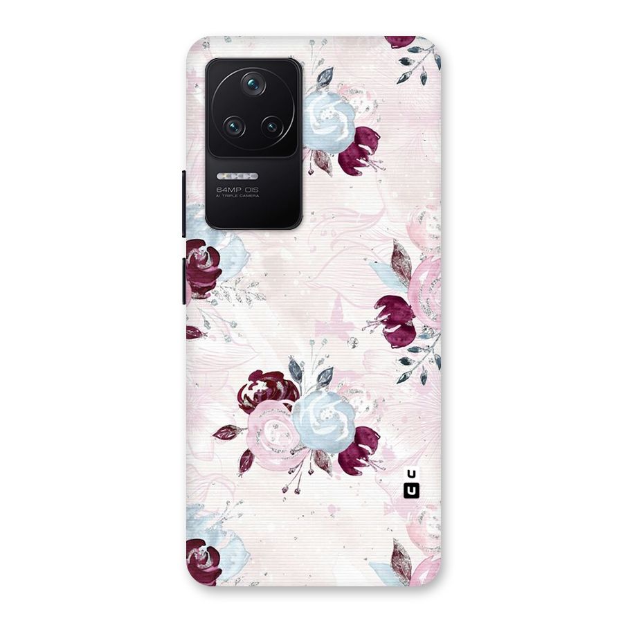 Artsy Florasy Back Case for Poco F4 5G