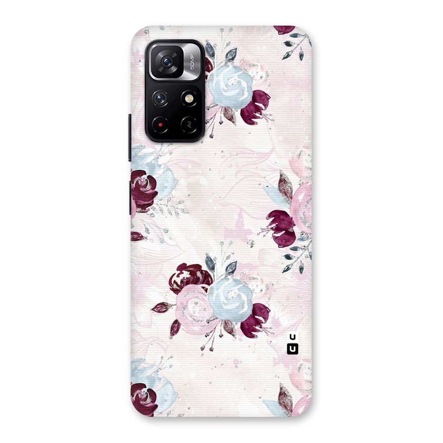 Artsy Florasy Back Case for Redmi Note 11T 5G