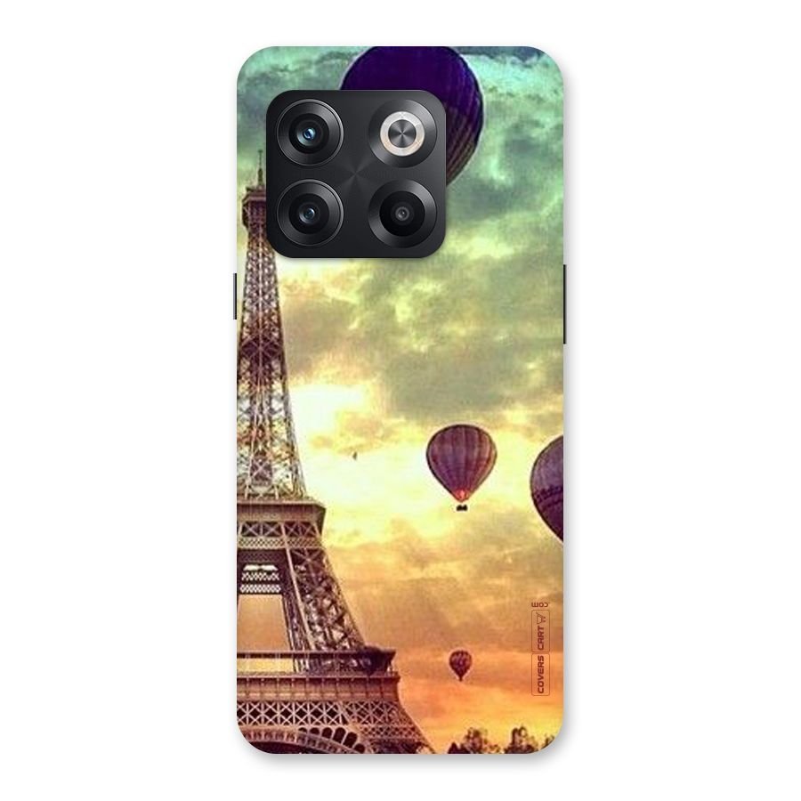 Artsy Hot Balloon And Tower Back Case for OnePlus 10T