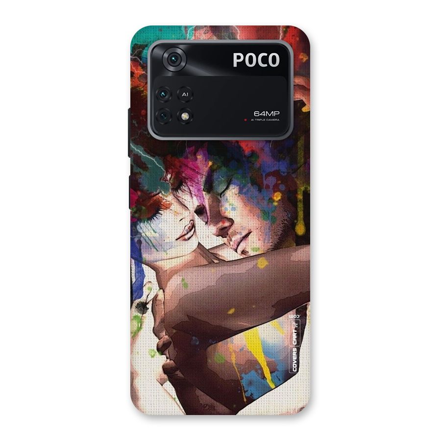 Artsy Romance Back Case for Poco M4 Pro 4G
