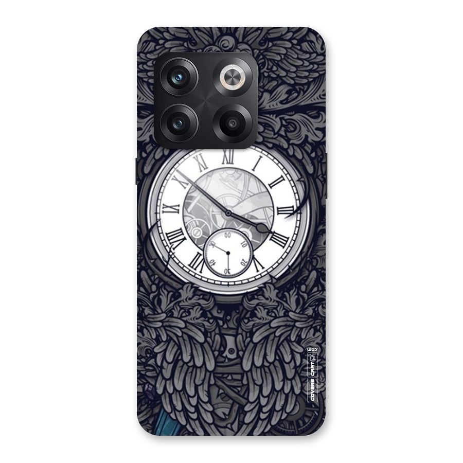 Artsy Wall Clock Back Case for OnePlus 10T