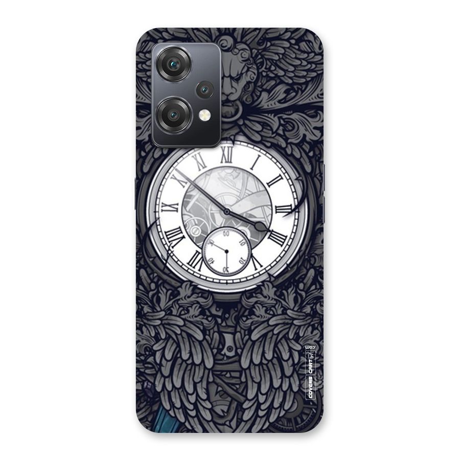 Artsy Wall Clock Back Case for OnePlus Nord CE 2 Lite 5G