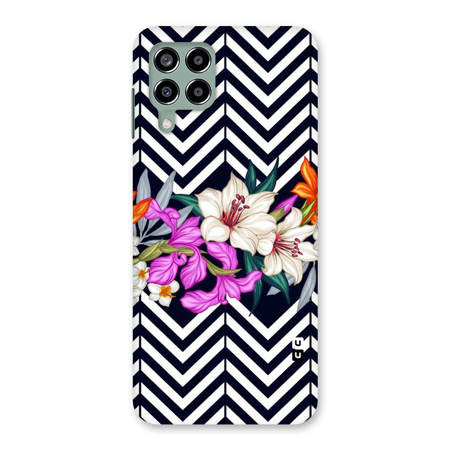Artsy ZigZag Floral Back Case for Galaxy M33