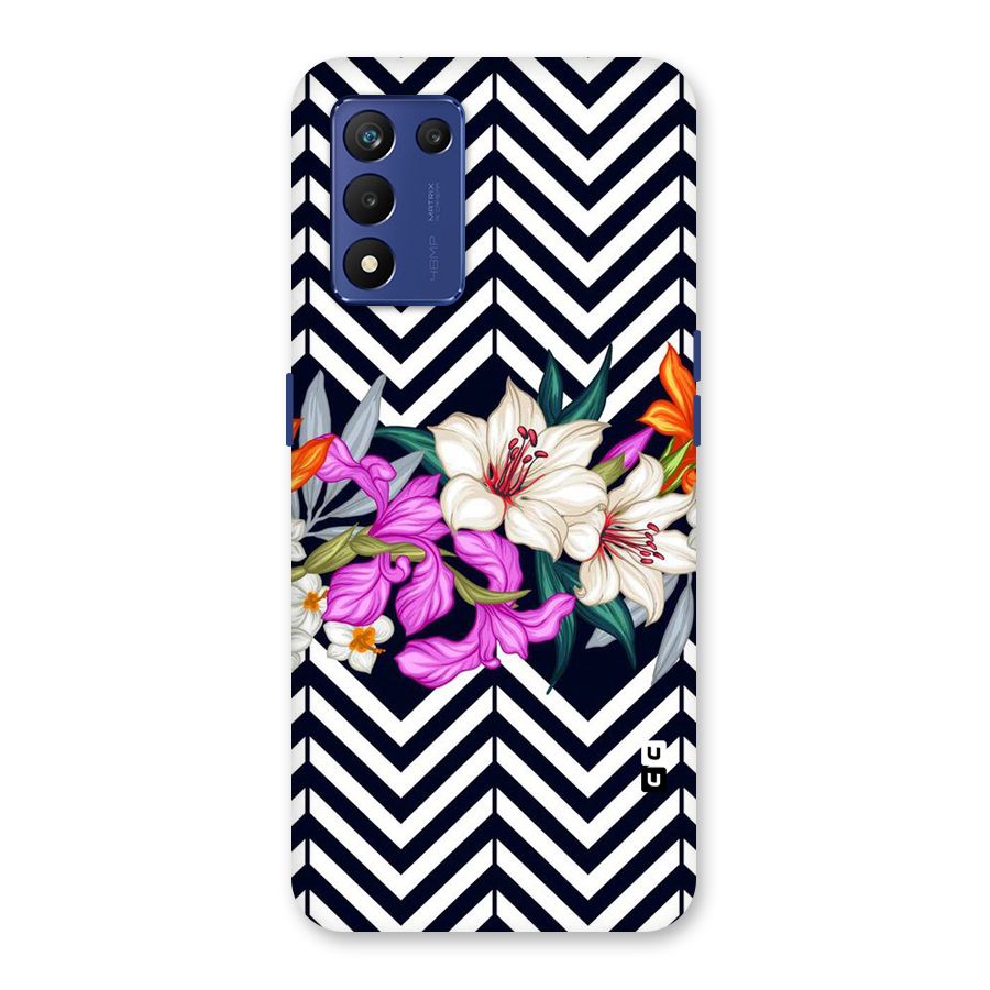 Artsy ZigZag Floral Back Case for Realme 9 5G Speed
