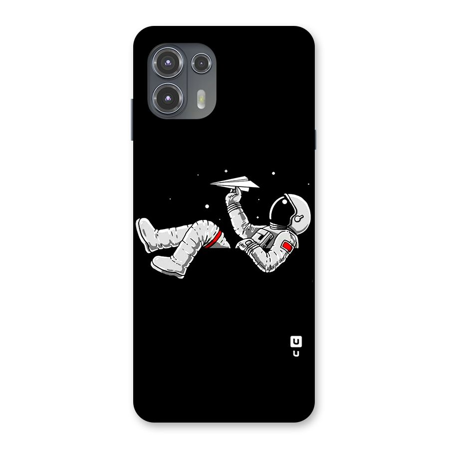 Astronaut Aeroplane Back Case for Motorola Edge 20 Fusion