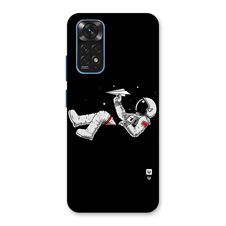 Astronaut Aeroplane Back Case for Redmi Note 11S