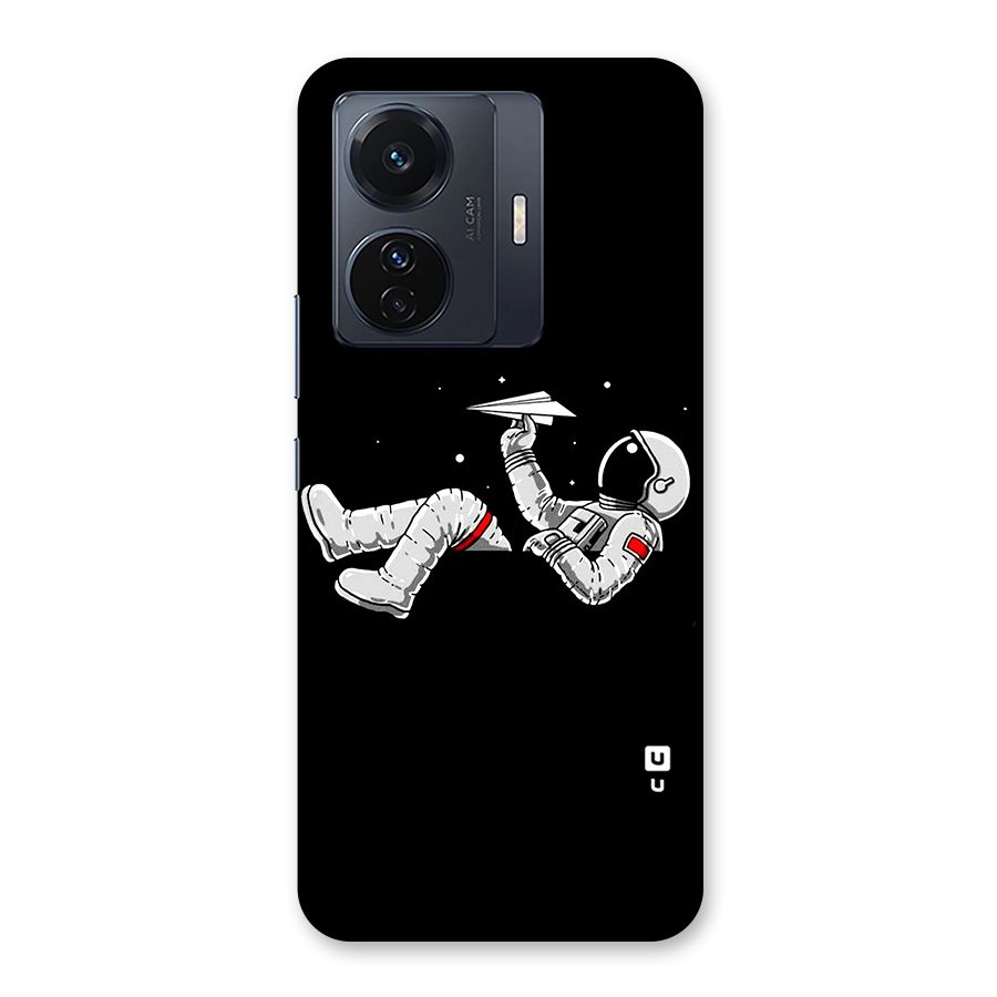 Astronaut Aeroplane Back Case for Vivo T1 Pro
