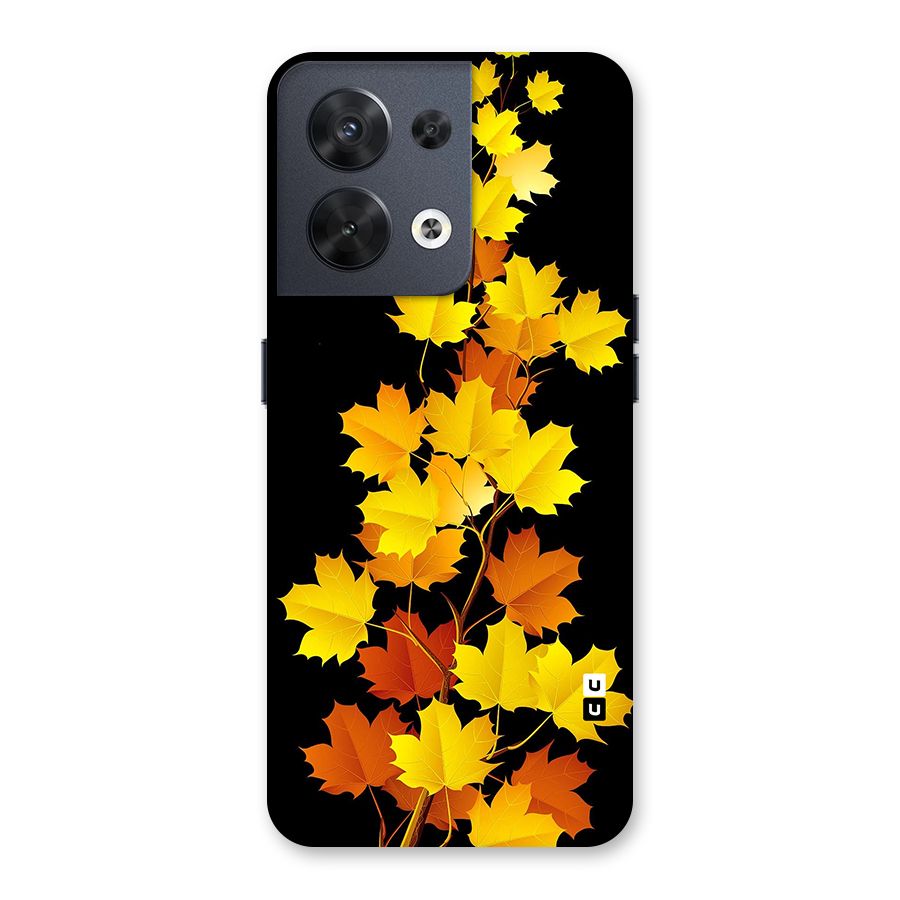 Autumn Forest Leaves Back Case for Oppo Reno8 5G