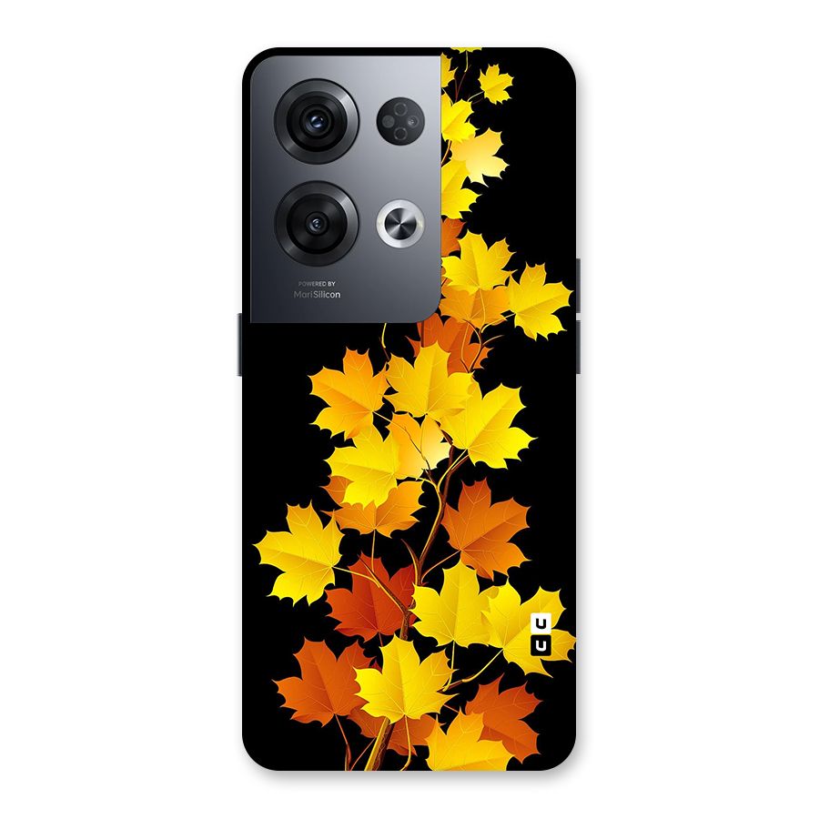 Autumn Forest Leaves Back Case for Oppo Reno8 Pro 5G