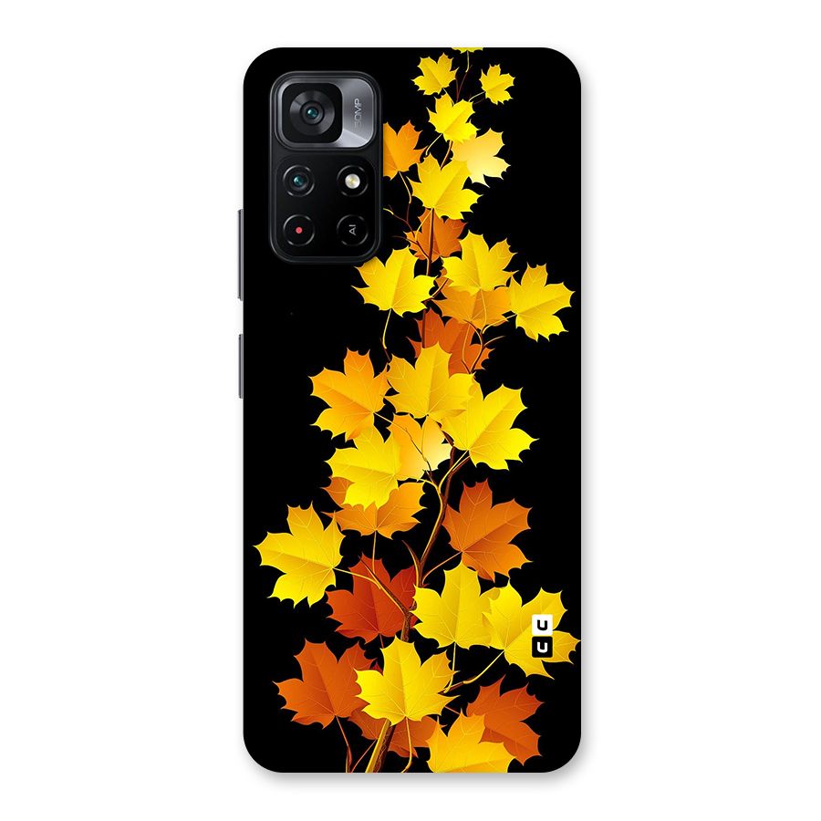 Autumn Forest Leaves Back Case for Poco M4 Pro 5G