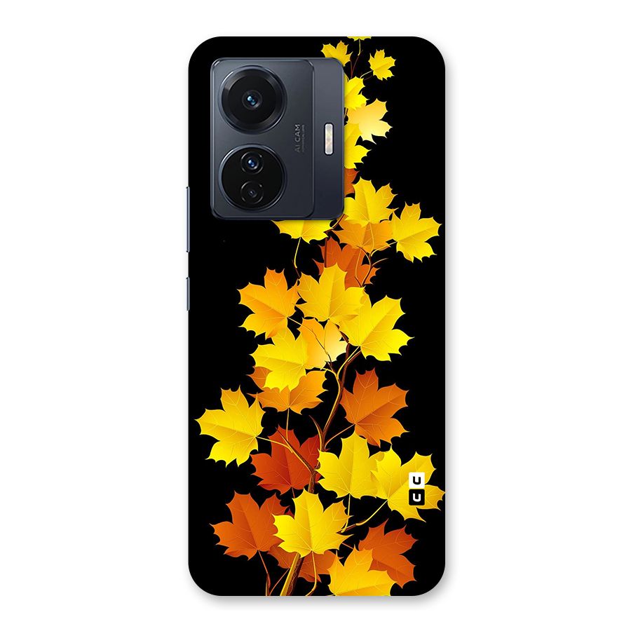Autumn Forest Leaves Back Case for Vivo T1 Pro