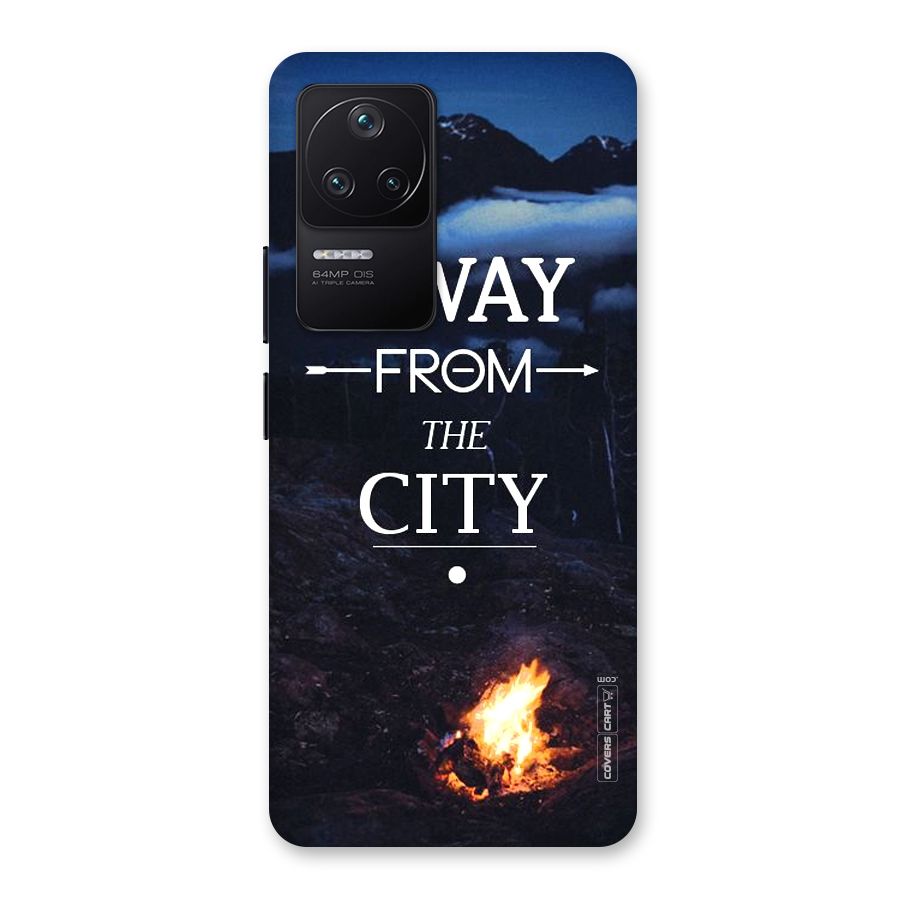 Away From City Back Case for Poco F4 5G