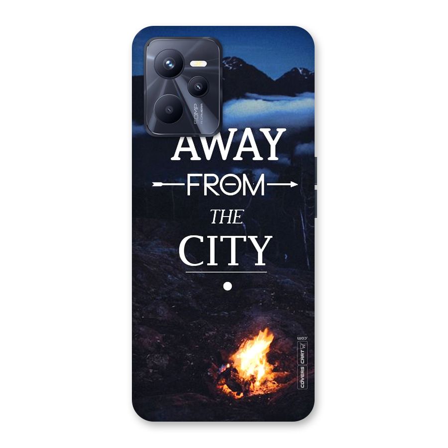 Away From City Back Case for Realme C35