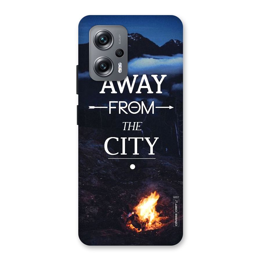 Away From City Back Case for Redmi K50i