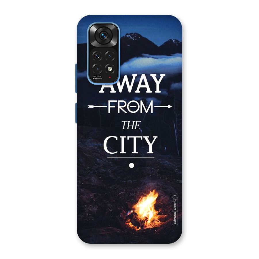 Away From City Back Case for Redmi Note 11S