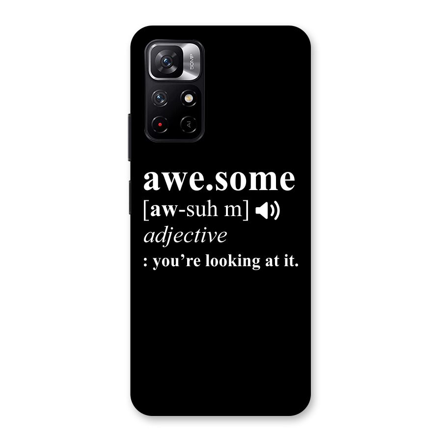 Awesome Looking at it Back Case for Redmi Note 11T 5G