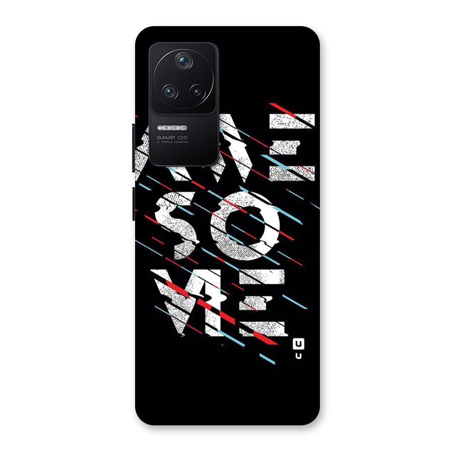 Awesome Me Back Case for Poco F4 5G
