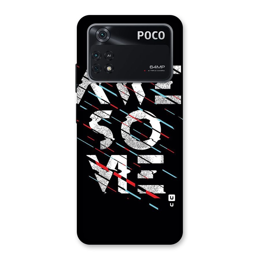 Awesome Me Back Case for Poco M4 Pro 4G