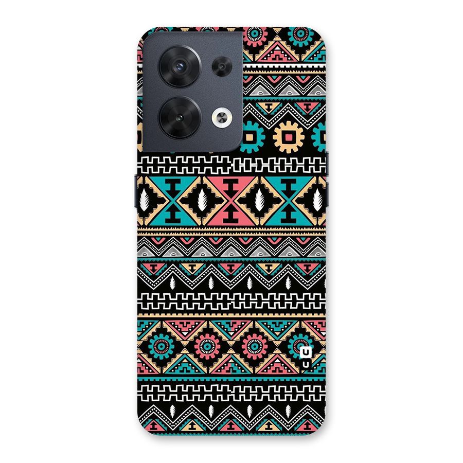 Aztec Beautiful Creativity Back Case for Oppo Reno8 5G
