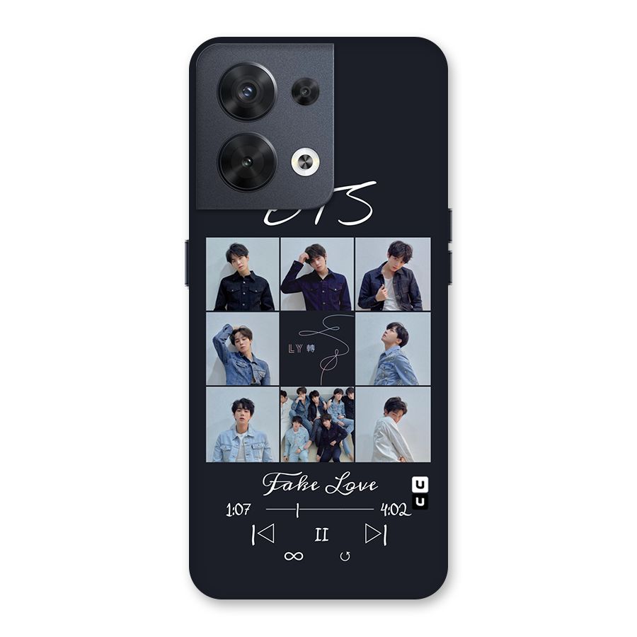 BTS Fake Love Back Case for Oppo Reno8 5G