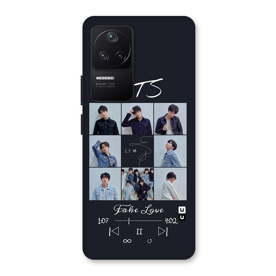 BTS Fake Love Back Case for Poco F4 5G