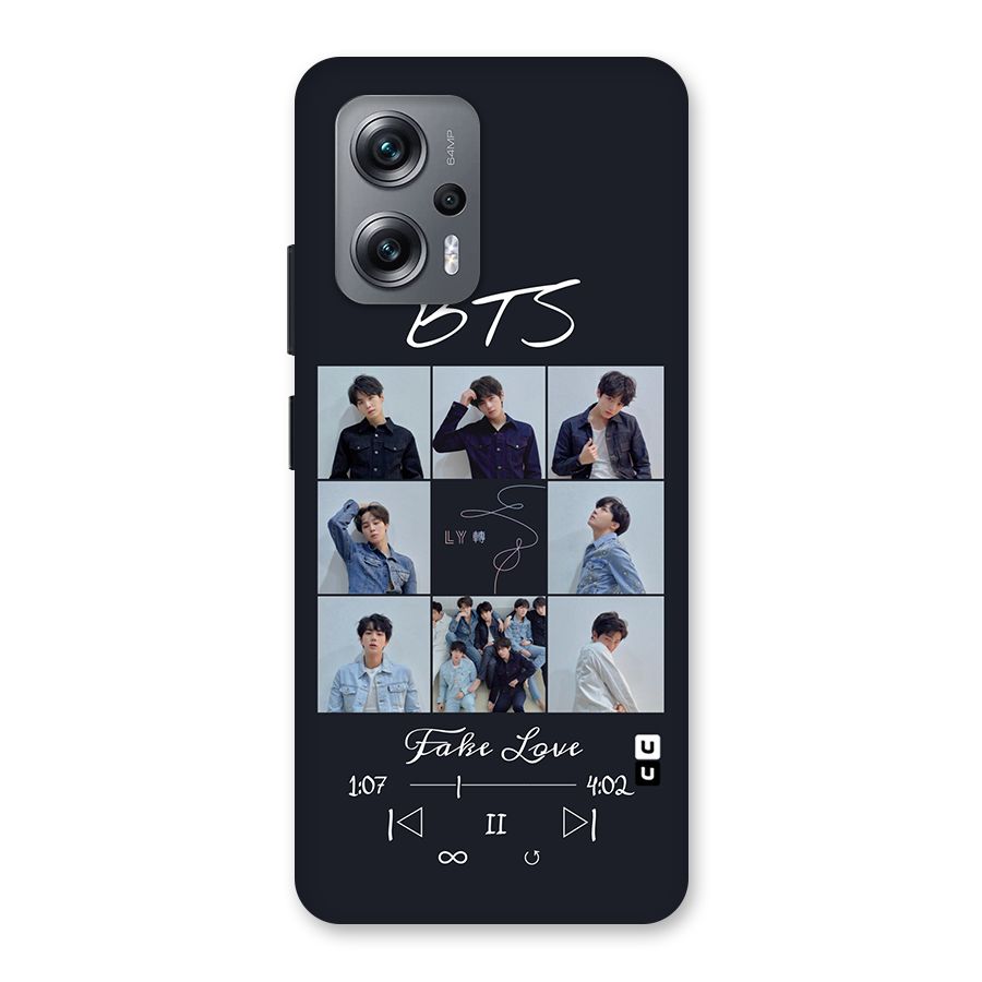 BTS Fake Love Back Case for Redmi K50i