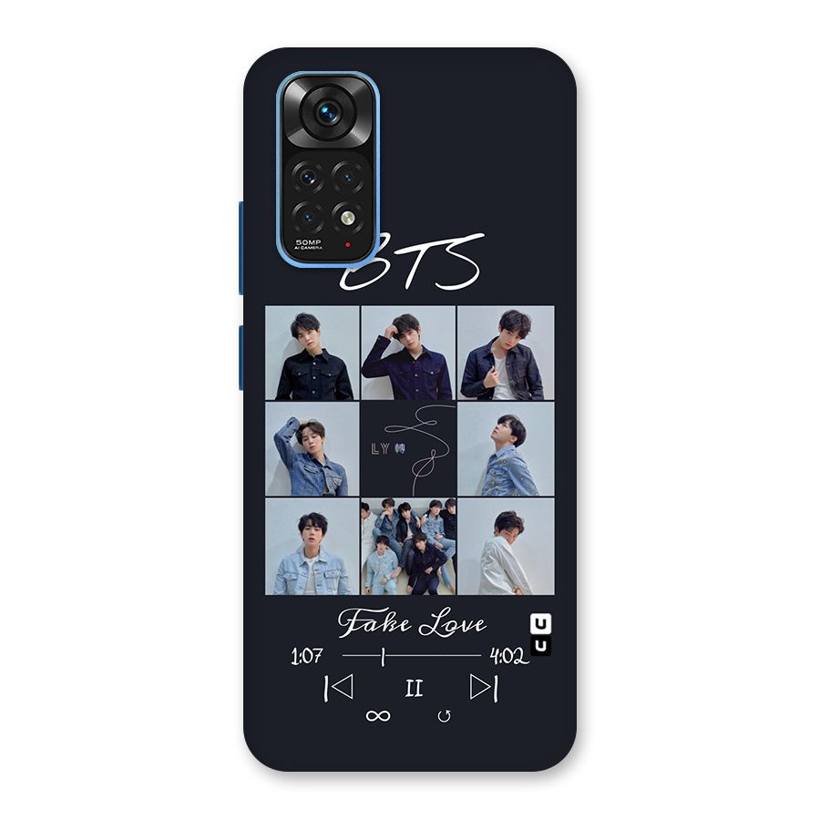 BTS Fake Love Back Case for Redmi Note 11S