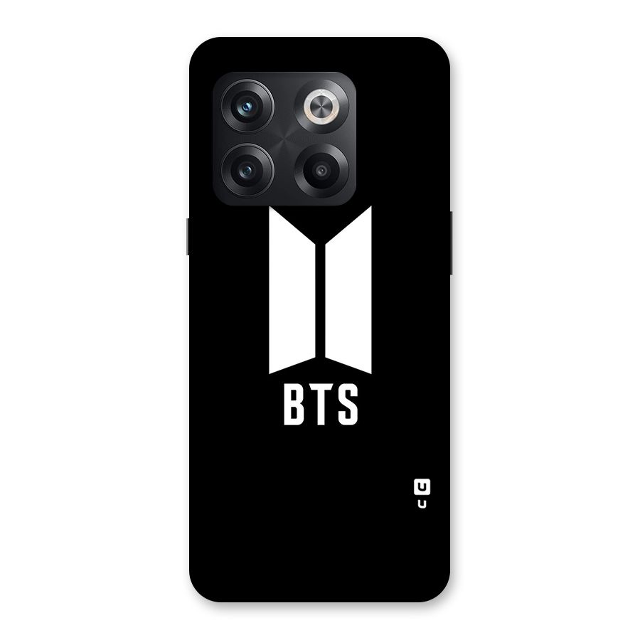 BTS Logo Black Back Case for OnePlus 10T